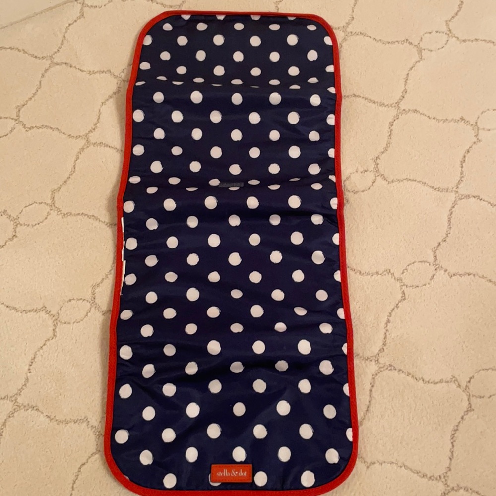 Stella and Dot diaper changing pad!